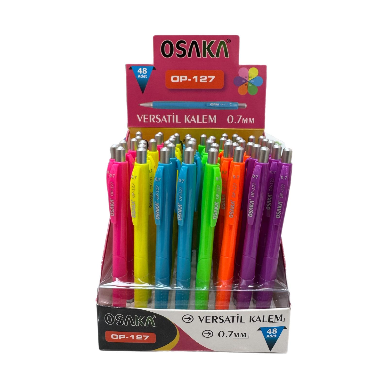 OSAKA OP-127 VERSATİL 0.7 UÇLU 48'Lİ PAKET